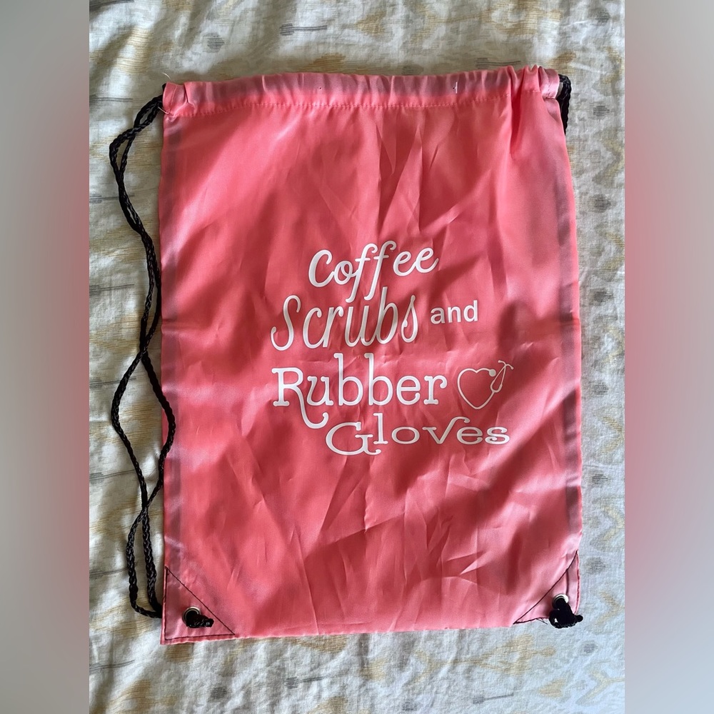 nursing drawstring bag